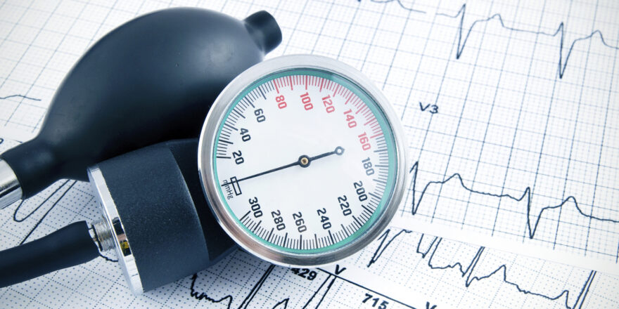 Sphygmomanometerfor measure blood pressure on medical background